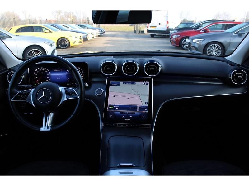 Occasion Mercedes C300 Luxury 204 PK (150 kW) 2022 Zwart Stationwagen