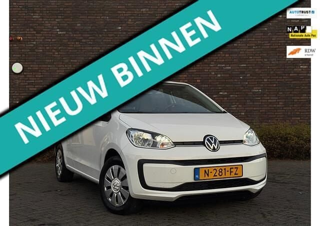Wit Gebruikt 2021 VW up! Hatchback | € 7.490 (Super prijs) - Afbeelding 1/4