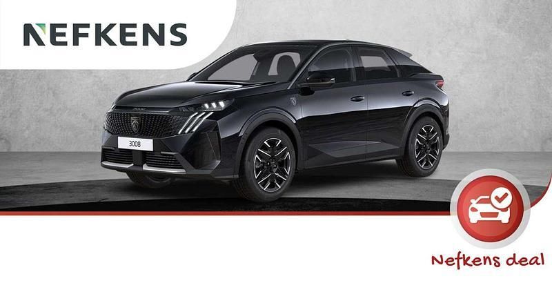 Zwart Nieuw 2025 Peugeot 3008 GT SUV | € 52.085 (Duur) - Afbeelding 1/4
