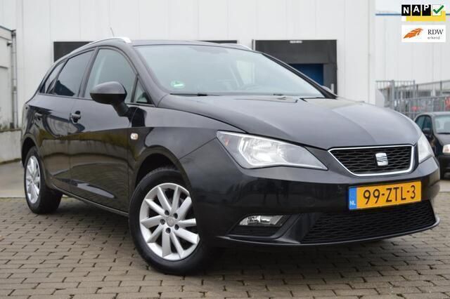 Zwart Gebruikt 2013 Seat Ibiza ST Stationwagen | € 3.995 (Goede deal) - Afbeelding 1/4