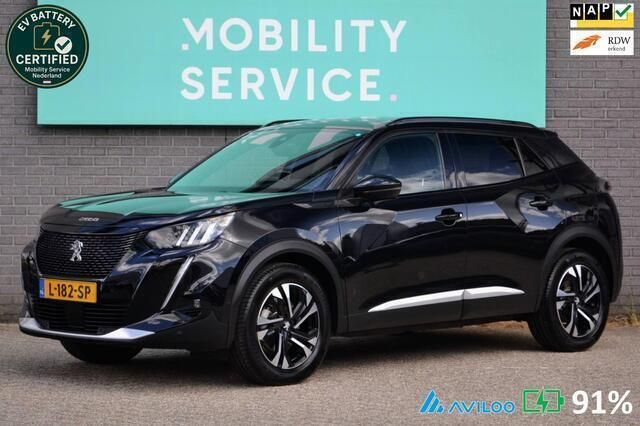 Zwart Gebruikt 2020 Peugeot e-2008 Allure GT-Line SUV | € 16.964 (Duur) - Afbeelding 1/4