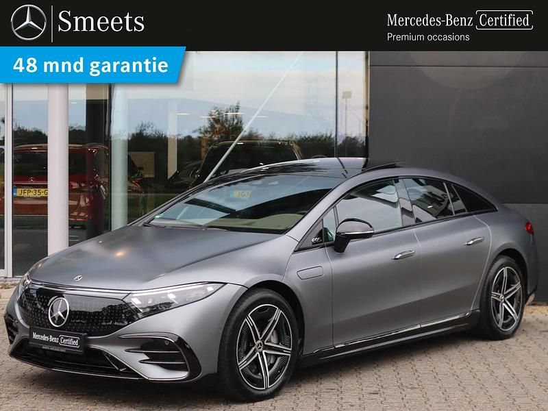 Grijs Gebruikt 2023 Mercedes EQS450+ AMG line Hatchback | € 69.888 (Iets duurder) - Afbeelding 1/4