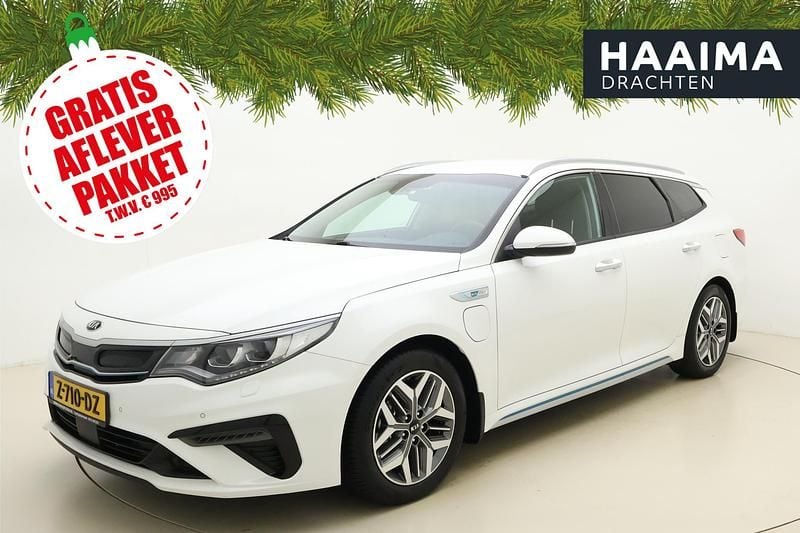 Wit Gebruikt 2019 Kia Optima Stationwagen | € 17.945 (Eerlijke prijs) - Afbeelding 1/4