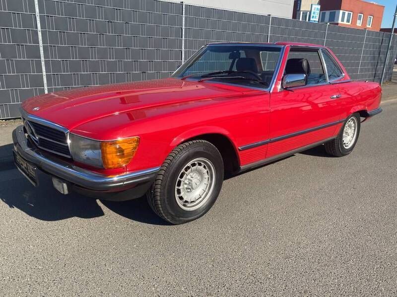 Rood Gebruikt 1982 Mercedes SL280 Cabriolet | € 39.950 - Afbeelding 1/4