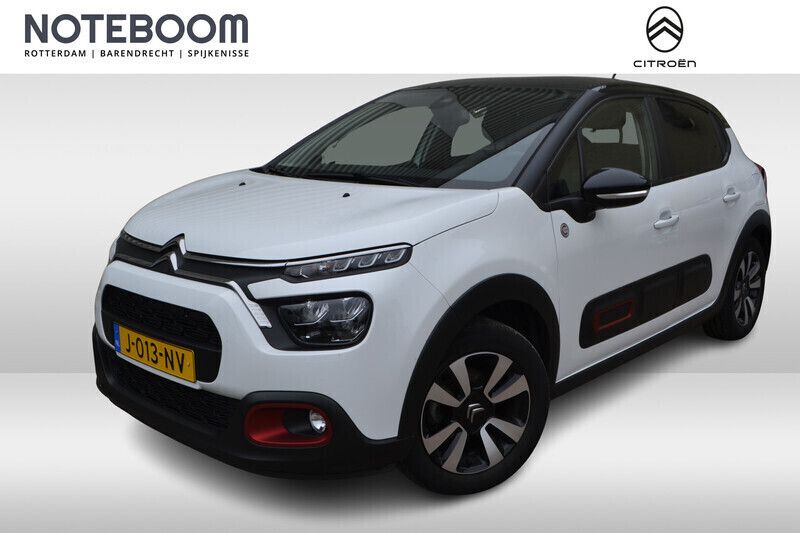 Wit Gebruikt 2020 Citroën C3 PureTech Hatchback | € 13.500 (Eerlijke prijs) - Afbeelding 1/4