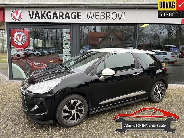 Zwart Gebruikt 2013 Citroën DS3 So Chic Hatchback | € 3.950 (Eerlijke prijs) - Afbeelding 1/4