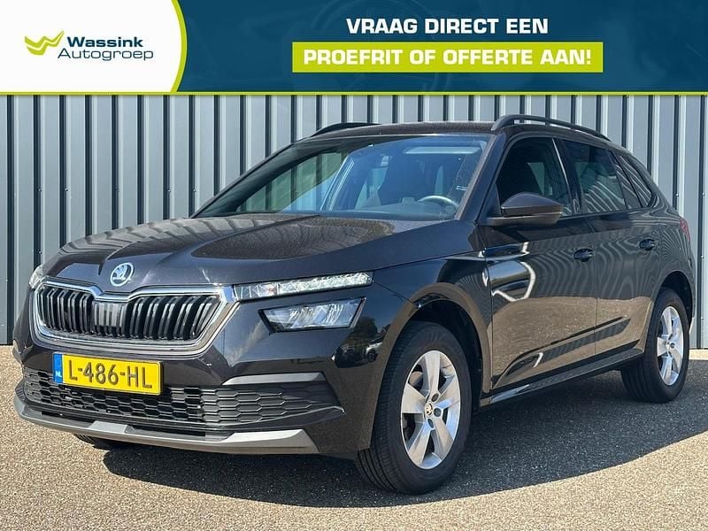 Zwart Gebruikt 2021 Skoda Kamiq Business Line SUV | € 20.435 (Eerlijke prijs) - Afbeelding 1/4