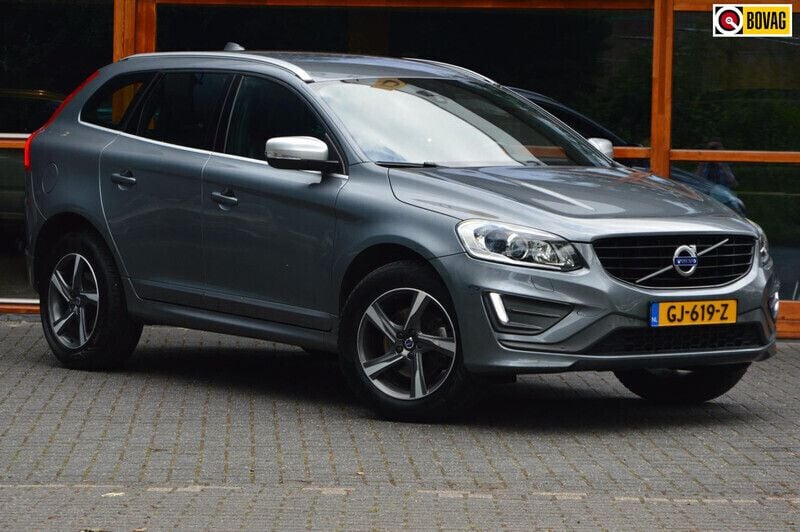 Grijs Gebruikt 2015 Volvo XC60 R-Design SUV | € 22.450 (Eerlijke prijs) - Afbeelding 1/4