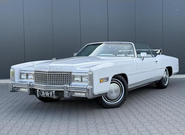 Wit Gebruikt 1975 Cadillac Fleetwood Cabriolet | € 19.995 - Afbeelding 1/4