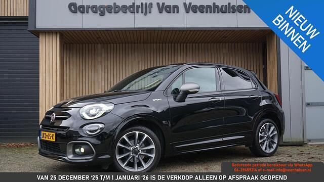 Zwart Occasion 2019 Fiat 500X Sport SUV | € 17.950 (Duur) - Afbeelding 1/4