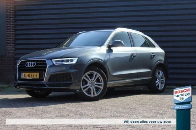 Grijs Gebruikt 2018 Audi Q3 S-Line SUV | € 25.850 (Eerlijke prijs) - Afbeelding 1/4