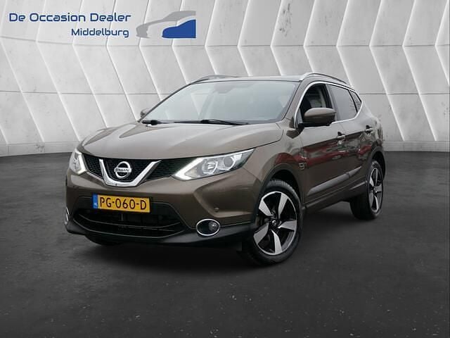 Bruin Gebruikt 2015 Nissan Qashqai SUV | € 12.450 (Eerlijke prijs) - Afbeelding 1/4