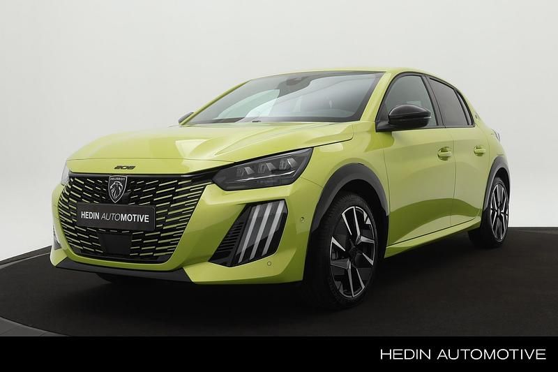 Geel Gebruikt 2024 Peugeot e-208 GTi Hatchback | € 26.945 (Duur) - Afbeelding 1/4