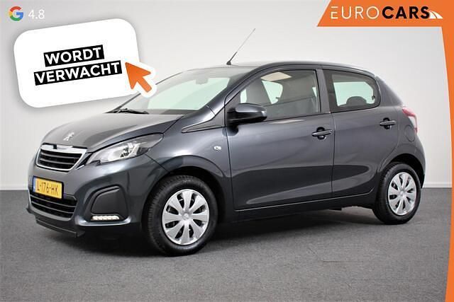 Grijs Gebruikt 2021 Peugeot 108 Active Hatchback | € 8.140 (Eerlijke prijs) - Afbeelding 1/4