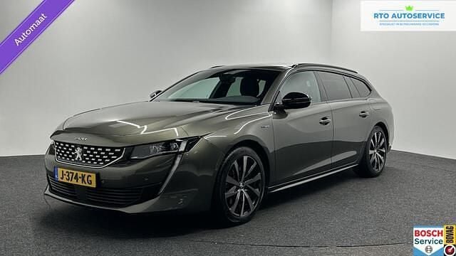 Grijs Gebruikt 2020 Peugeot 508 SW GT-line Stationwagen | € 20.500 - Afbeelding 1/4