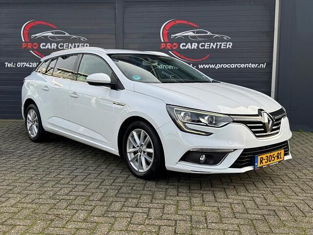 Occasion Renault Mégane GrandTour Zen 132 PK (97 kW) 2017 Wit Stationwagen