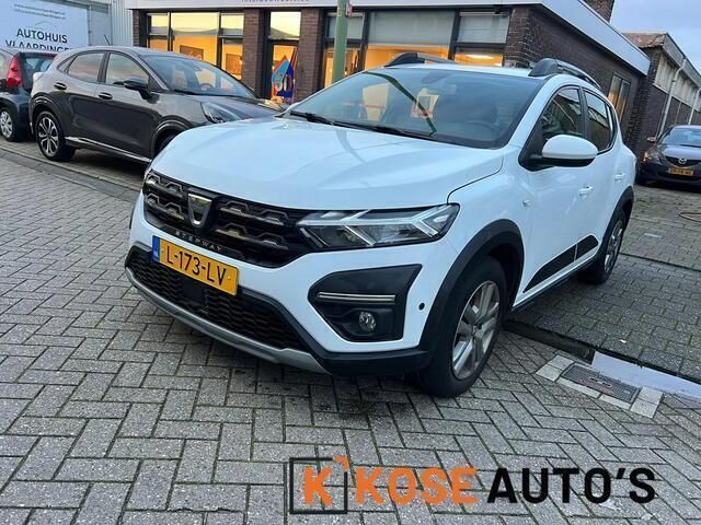 Wit Gebruikt 2021 Dacia Sandero Comfort Hatchback | € 10.950 (Eerlijke prijs) - Afbeelding 1/4