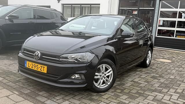 Zwart Occasion 2021 VW Polo Comfortline Hatchback | € 14.750 (Eerlijke prijs) - Afbeelding 1/4