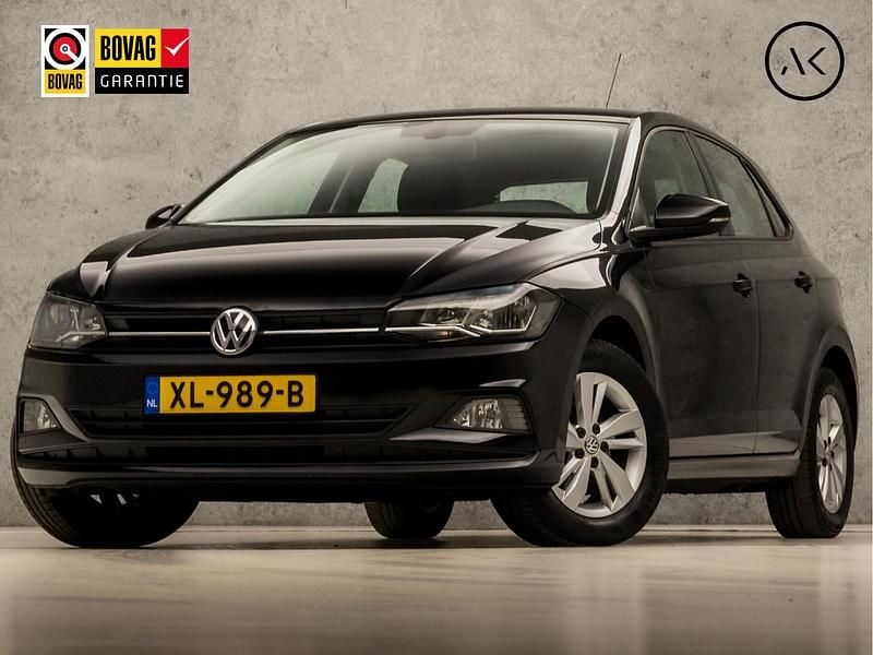 Zwart Gebruikt 2018 VW Polo Sportline Hatchback | € 13.245 (Eerlijke prijs) - Afbeelding 1/4
