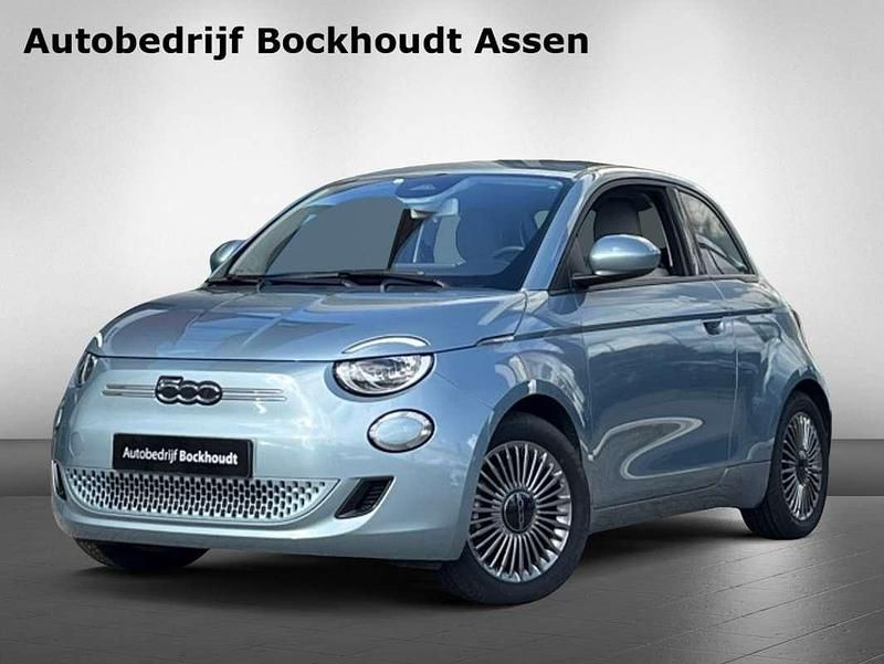 Blauw Gebruikt 2021 Fiat 500e Icon Hatchback | € 16.900 (Eerlijke prijs) - Afbeelding 1/4