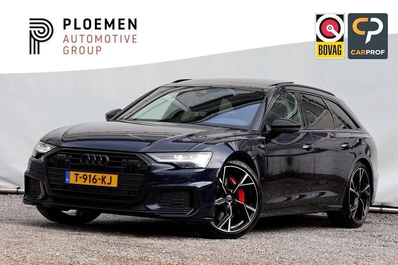 Blauw Occasion 2020 Audi A6 S-Line Stationwagen | € 43.900 (Duur) - Afbeelding 1/4