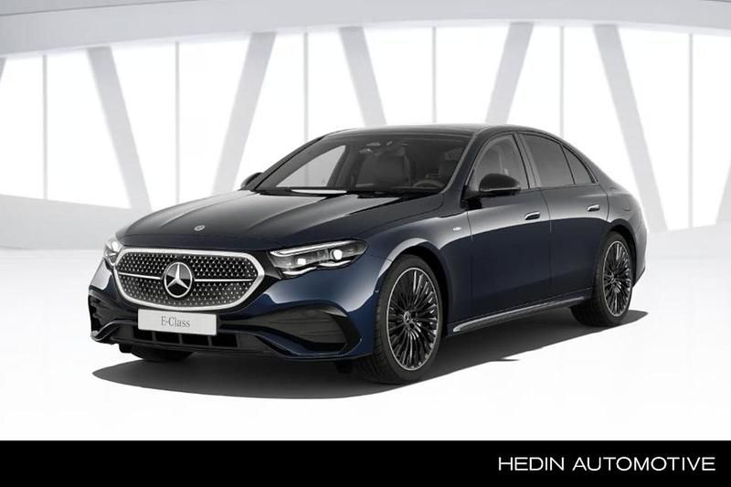 Blauw Nieuw 2025 Mercedes E300 Sport Edition Sedan | € 79.665 (Eerlijke prijs) - Afbeelding 1/4