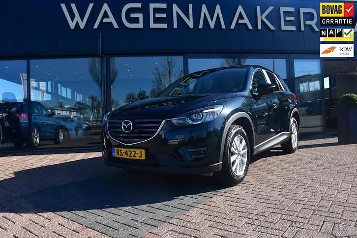 Zwart Gebruikt 2015 Mazda CX-5 SUV | € 15.450 (Eerlijke prijs) - Afbeelding 1/4