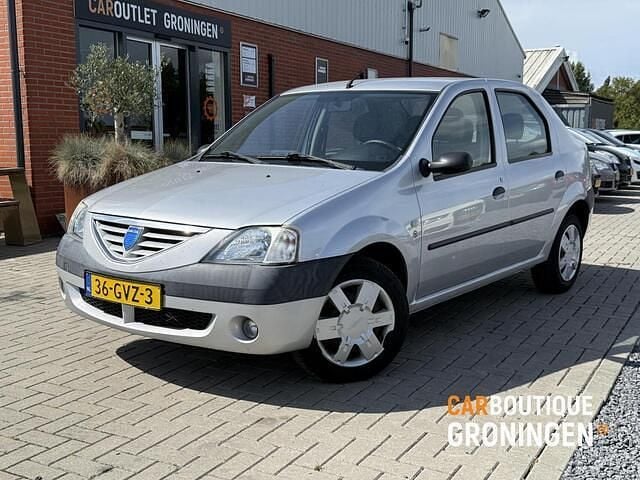 Grijs Gebruikt 2008 Dacia Logan Sedan | € 2.990 (Iets duurder) - Afbeelding 1/4