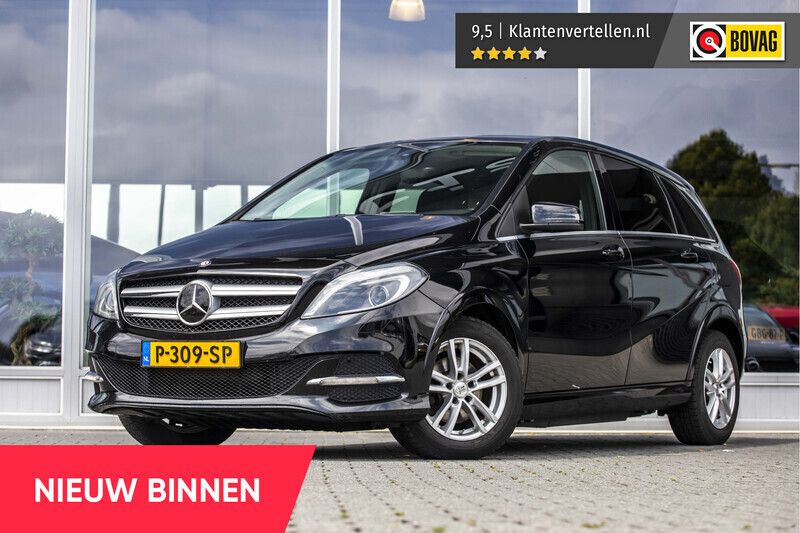Zwart Gebruikt 2016 Mercedes B250e MPV | € 11.845 (Eerlijke prijs) - Afbeelding 1/4