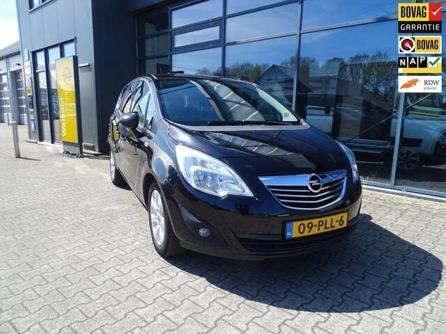Zwart Occasion 2011 Opel Meriva Cosmo MPV | € 3.450 (Eerlijke prijs) - Afbeelding 1/4