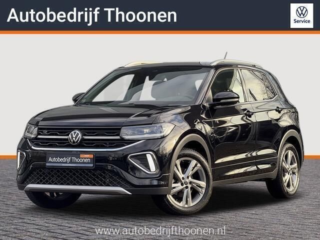 Zwart, metallic lak Gebruikt 2024 VW T-Cross R-line SUV | € 36.900 (Duur) - Afbeelding 1/4