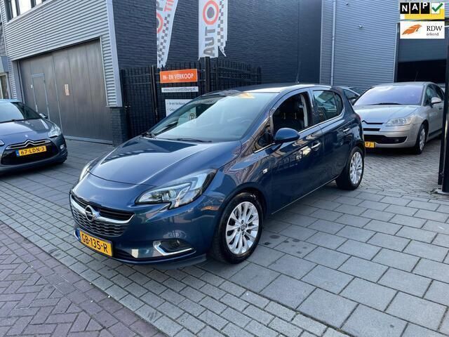 Blauw Occasion 2015 Opel Corsa Cosmo Hatchback | € 6.499 (Eerlijke prijs) - Afbeelding 1/4