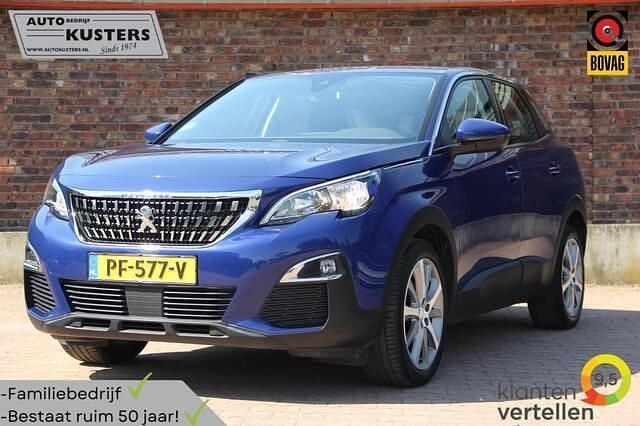 Blauw Gebruikt 2017 Peugeot 3008 SUV | € 12.390 (Eerlijke prijs) - Afbeelding 1/4