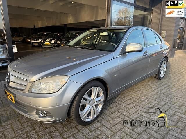 Grijs Occasion 2008 Mercedes C180 Elegance Sedan | € 5.750 (Eerlijke prijs) - Afbeelding 1/4