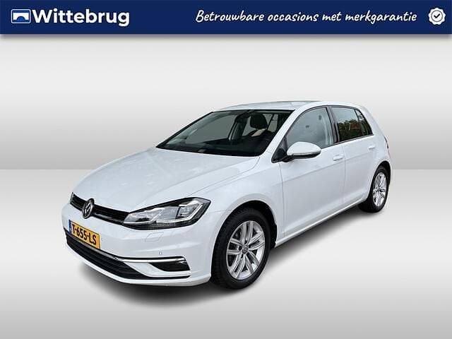 Wit Gebruikt 2019 VW Golf VII Highline Hatchback | € 16.950 (Eerlijke prijs) - Afbeelding 1/3