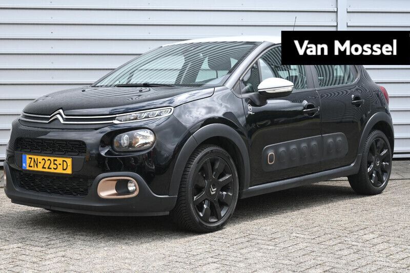 Zwart Gebruikt 2019 Citroën C3 Origins Hatchback | € 11.745 (Eerlijke prijs) - Afbeelding 1/4