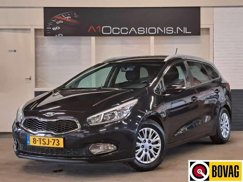 Zwart Gebruikt 2014 Kia Ceed Sportswagon Stationwagen | € 8.995 (Eerlijke prijs) - Afbeelding 1/4