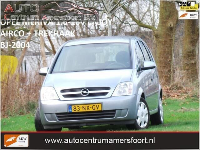 Grijs Gebruikt 2004 Opel Meriva Enjoy MPV | € 1.499 (Eerlijke prijs) - Afbeelding 1/4