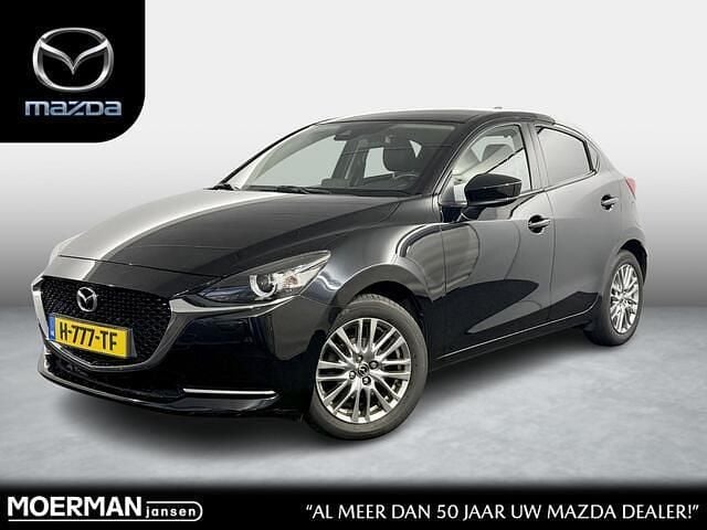 Zwart Gebruikt 2020 Mazda 2 Luxury Hatchback | € 16.450 (Goede deal) - Afbeelding 1/3