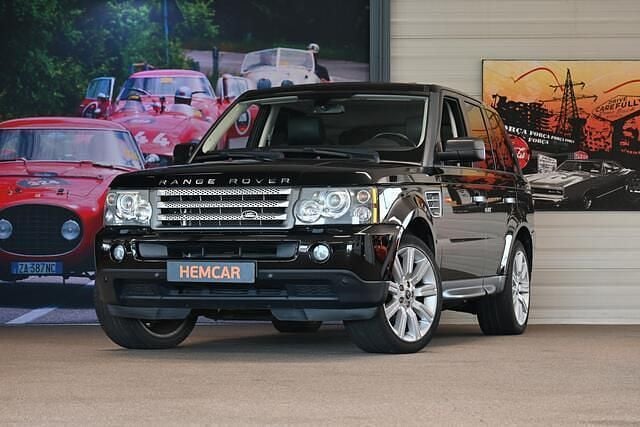 Zwart Gebruikt 2007 Land Rover Range Rover Sport HSE SUV | € 12.950 (Super prijs) - Afbeelding 1/4