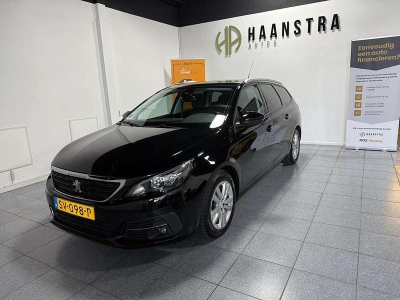 Occasion Peugeot 308 SW 110 PK (80 kW) 2018 Zwart Stationwagen