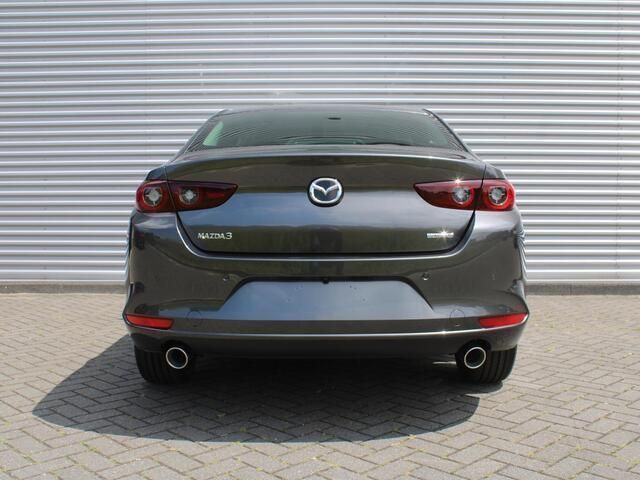 Nieuw Mazda 3 Exclusive-Line 186 PK (136 kW) 2025 Grijs Sedan