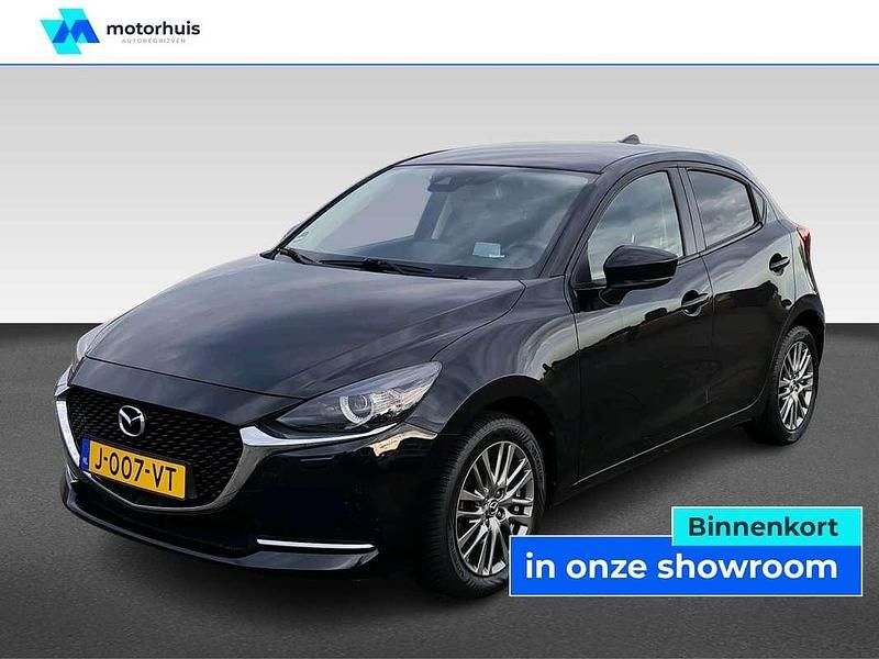 Zwart Gebruikt 2020 Mazda 2 Luxury Hatchback | € 15.495 (Eerlijke prijs) - Afbeelding 1/4