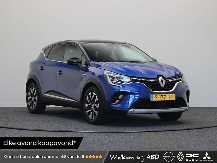 Twotone bleu iron / noir étoi Occasion 2023 Renault Captur Techno SUV | € 23.945 (Goede deal) - Afbeelding 1/3