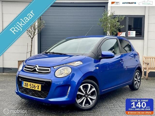 Blauw Gebruikt 2019 Citroën C1 Shine Hatchback | € 7.890 (Eerlijke prijs) - Afbeelding 1/4