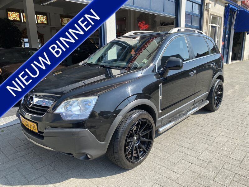 Zwart Gebruikt 2008 Opel Antara Enjoy SUV | € 3.699 (Goede deal) - Afbeelding 1/4