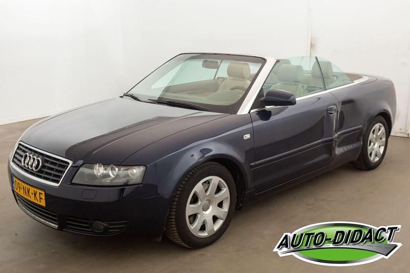 Blauw Gebruikt 2003 Audi A4 Cabriolet Cabriolet | € 2.150 - Afbeelding 1/4