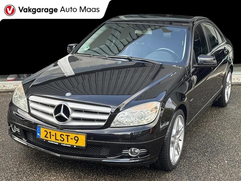 Zwart Gebruikt 2010 Mercedes C180 Business Sedan | € 6.100 (Goede deal) - Afbeelding 1/4