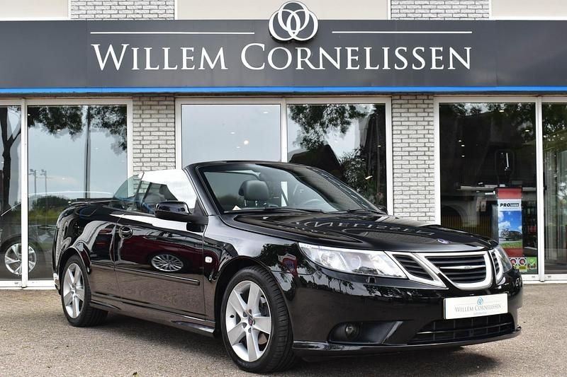 Zwart Gebruikt 2008 Saab 9-3 Cabriolet Vector Cabriolet | € 19.950 - Afbeelding 1/4