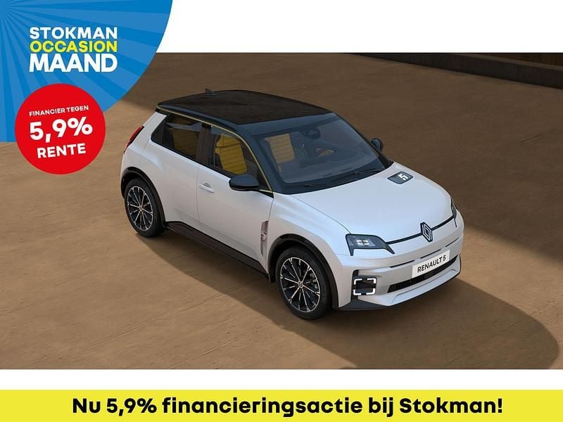 Wit (metallic) Occasion 2025 Renault R5 Iconic Hatchback | € 32.900 (Duur) - Afbeelding 1/4